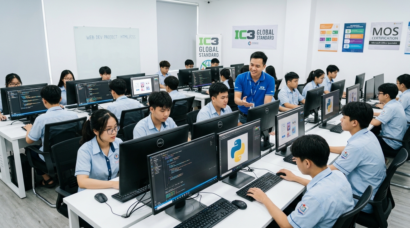 Tin học Quốc tế IC3 và MOS